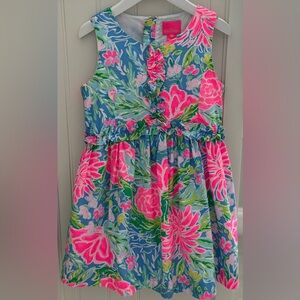 Lilly Pulitzer® Kids' Annalee Floral Fit & Flare dress, size 6 Little Girl